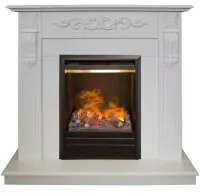 Камин электрический RealFlame Dominica WT c 3D Olympic
