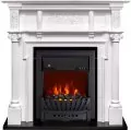 Электрокамин Royal Flame Oxford - Белый с очагом Aspen Black 1
