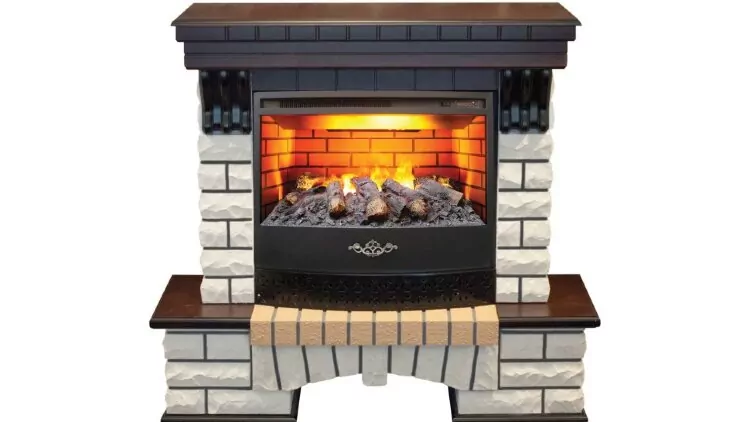 Камин электрический RealFlame Country 25,5 AO c очагом FireStar 25,5 3D