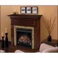 Каминокомплект Dimplex Verona - Белый дуб с очагом Brookline Black 2