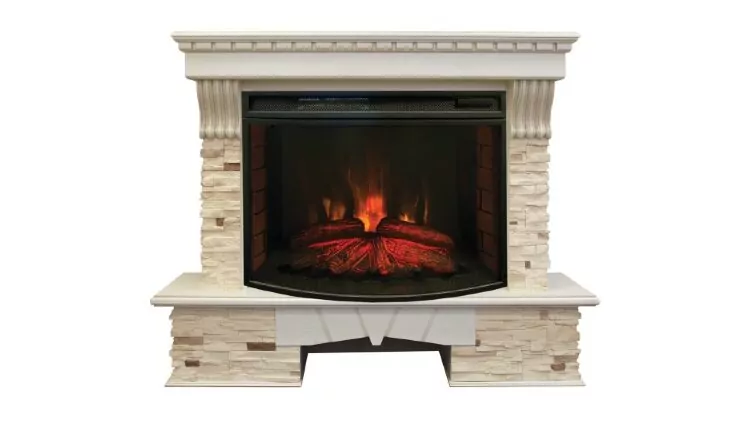 Камин электрический RealFlame Sorento 33 WT c FireSpace 33 S IR