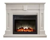 Камин электрический RealFlame Kellie 25,5/26 WT с MoonBlaze S LUX BL