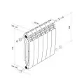 Royal Thermo BiLiner 500 V 8 секций Bianco Traffico радиатор 4