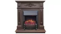 Камин электрический RealFlame Lilian DN с очагом Fobos Lux BL S
