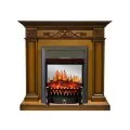 Электрокамин Royal Flame Verona - Дуб антик с очагом Fobos FX M Black 1