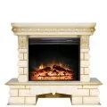 Электрокамин Royal Flame Pierre Luxe LORD - Слоновая кость / Белый с очагом Jupiter FX New 1