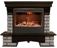 Камин электрический RealFlame Country Rock 26 AO с Helios 26 3D
