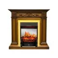 Электрокамин Royal Flame Verona - Дуб антик с очагом Fobos FX M Brass 1
