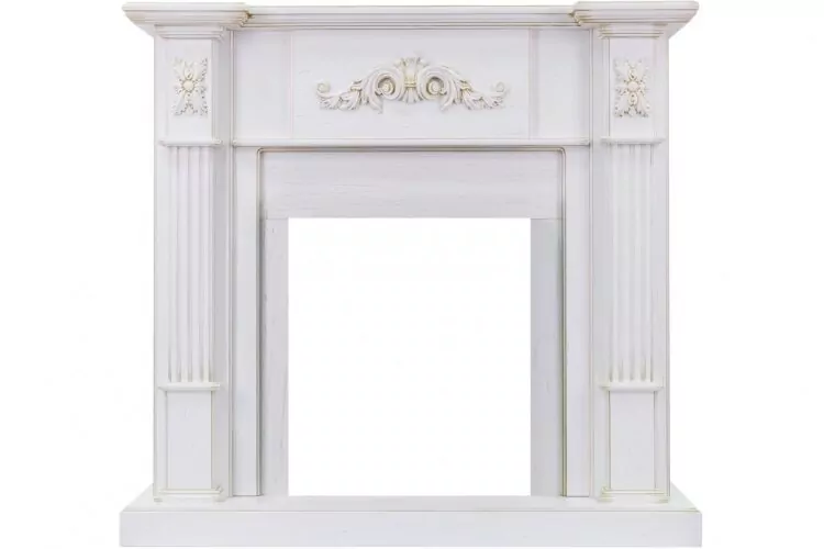 Dimplex Martin - Белый дуб, патина золото