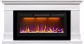 Электрокамин Royal Flame California - Белый (Высота 850 мм) с очагом Crystal 36 RF 1