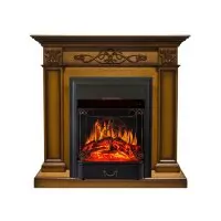 Каминокомплект Royal Flame Verona - Дуб антик с очагом Majestic FX Black