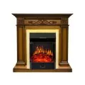 Электрокамин Royal Flame Verona - Дуб антик с очагом Majestic FX Brass 1