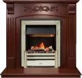 Электрокамин Dimplex Sorrento угловой - Орех с очагом Cavendish 1