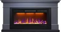 Каминокомплект Royal Flame California - Серый графит (Высота 850 мм) с очагом Crystal 36 RF