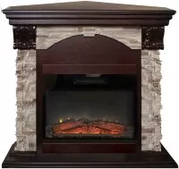 Камин электрический RealFlame Dublin Rock Corner 24 AO с Kendal 24