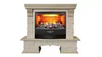 Камин электрический RealFlame Rockland Lux 25,5 WT c очагом FireStar 25,5 3D