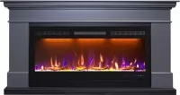 Каминокомплект Royal Flame California - Серый графит (Высота 850 мм) с очагом Crystal 40 RF