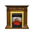 Электрокамин Royal Flame Verona - Дуб антик с очагом Majestic FX M Brass 1