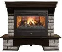 Камин электрический RealFlame Country Rock 26 AO с Novara 26 3D