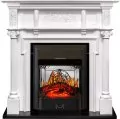 Электрокамин Royal Flame Oxford - Белый с очагом Majestic FX M Black 1