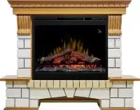 Каминокомплект Dimplex Pierre Luxe - Дуб / Белый (Высота 1004мм) с очагом Symphony 26'' DF2624-L