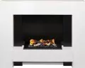 Электрокамин Dimplex Tokyo - Белый с очагом Cassette 400 LNH-INT (с дровами) 1