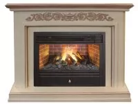 Камин электрический RealFlame Leticia 26 WT (b) с Novara 26 3D