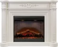 Каминокомплект Dimplex Manor - Белый дуб с очагом Symphony 26'' DF2608-INT