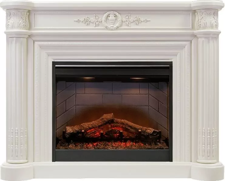 Электрокамин Dimplex Manor - Белый дуб с очагом Symphony 26'' DF2608-INT