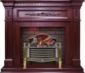 Электрокамин Dimplex Luxemburg - Темная вишня с очагом Rothesay 1
