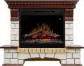 Электрокамин Dimplex Pierre Luxe - Темный дуб / Белый с очагом Symphony 26'' DF2624-L 1