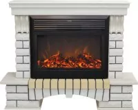 Камин электрический RealFlame Country 26 WT с Moonblaze Lux BL S