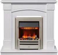 Каминокомплект Dimplex Boston - Белый (Высота 925см) с очагом Chesford