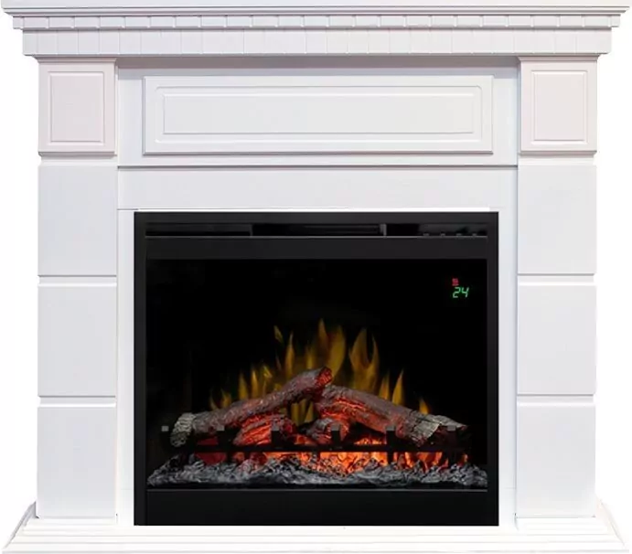 Электрокамин Dimplex Portland - Белый с очагом Symphony 26'' DF2624-L