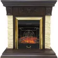 Royal Flame Luxemburg (каменный) - Сланец/Темный дуб 4