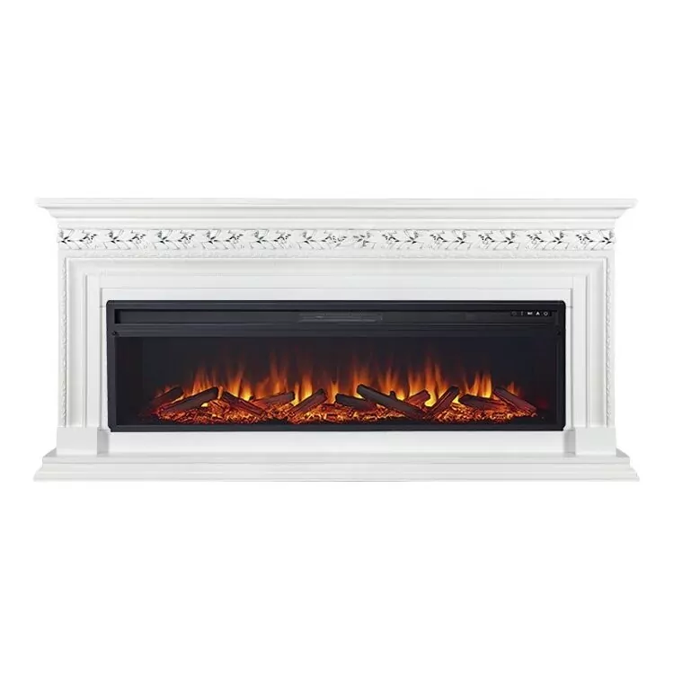 Электрокамин Royal Flame Valletta 60 - Белый с очагом Vision 60 LOG LED