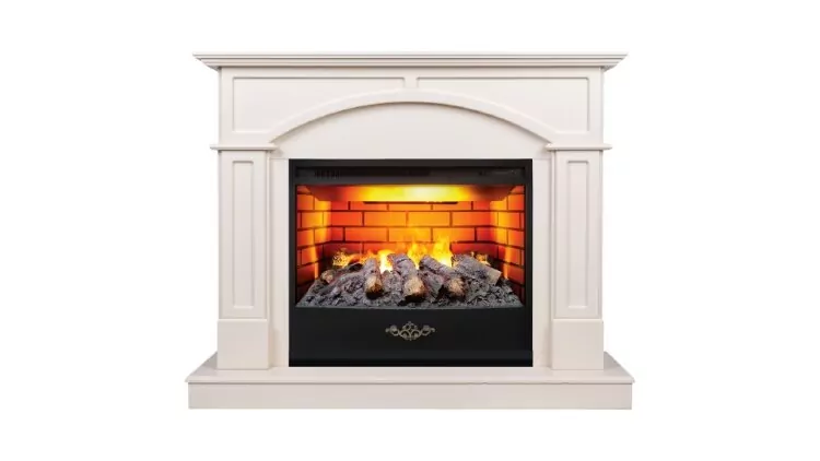 Камин электрический RealFlame Jacomo 25,5 WT c очагом FireStar 25,5 3D