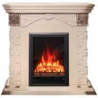 Камин электрический RealFlame Dublin Lux WT с Eugene