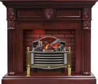 Каминокомплект Dimplex Sheffield - Темная вишня с очагом Rothesay