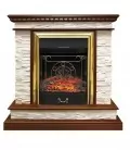 Royal Flame Calgary под классический очаг сланец бежевый/дуб 3