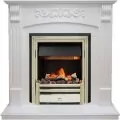 Электрокамин Dimplex Sorrento угловой - Белый дуб с очагом Cavendish 1