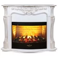 Камин электрический RealFlame Ellada 33 WT с FireStar 33 3D 1
