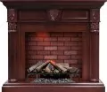 Электрокамин Dimplex Sheffield - Темная вишня с очагом Silverton 1
