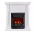 Электрокамин Royal Flame Orlean - Белый с очагом Aspen Black 1