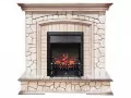 Royal Flame Preston под классические очаги камень/слоновая кость с патиной 2
