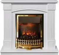 Каминокомплект Dimplex Boston - Белый (Высота 925см) с очагом Atherton