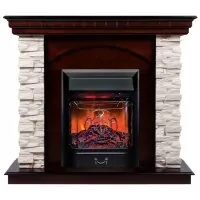 Камин электрический RealFlame Elford AO с Majestic Lux BL S