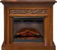 Каминокомплект Dimplex Nottingham - Орех с очагом Symphony 26'' DF2608-INT