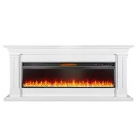 Каминокомплект Royal Flame Lyon 60 - Белый с очагом Vision 60 LED