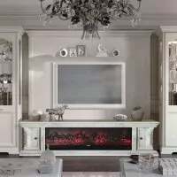 Электрокамин Гленрич Георгия DeLuxe